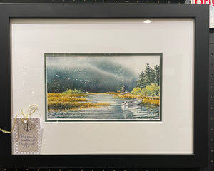 Original Watercolor Painting "Partners