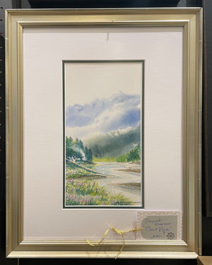 Original Watercolor Painting "Quiet Places"
