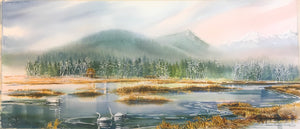 Starrigavan, Original Watercolor